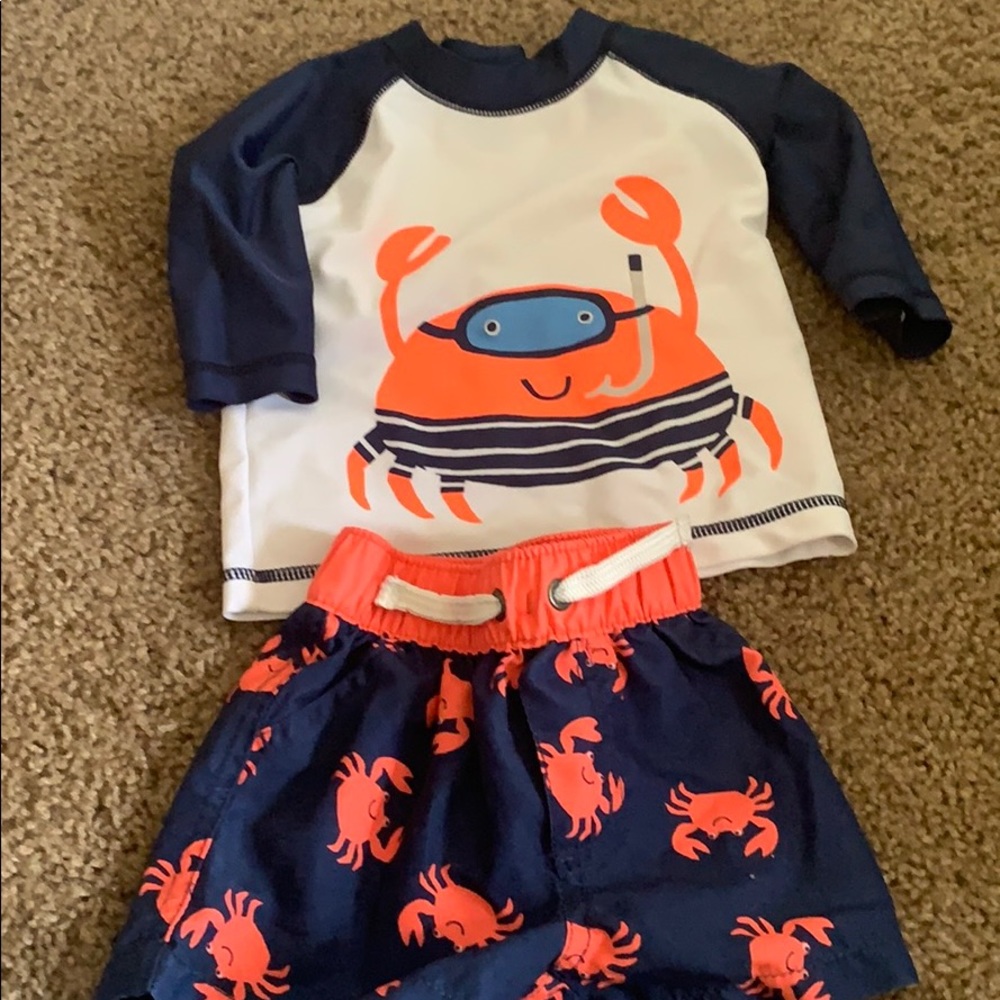 Swim suit carters baby boy 0-3 month